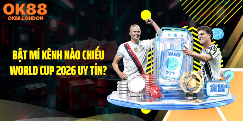 Bật mí kênh nào chiếu World Cup 2026 uy tín?