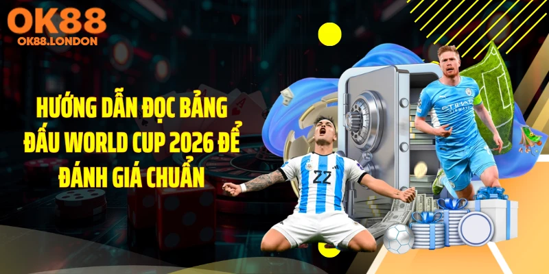 Hướng dẫn đọc bảng đấu World Cup 2026 để đánh giá chuẩn