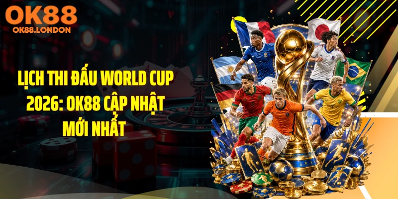 Lịch Thi Đấu World Cup 2026: OK88 Cập Nhật Mới Nhất 